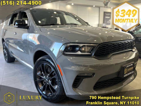 2021 Dodge Durango for sale at LUXURY MOTOR CLUB in Franklin Square NY