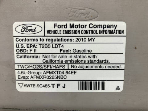2010 Ford F-150 FX2