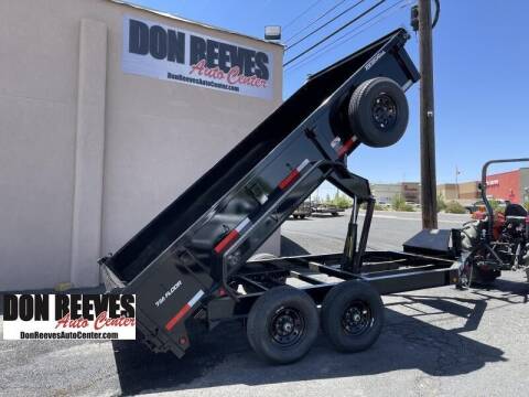 2023 Top Hat Trailers 7x14 DPX 140 for sale at Don Reeves Auto Center in Farmington NM