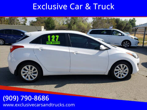 2016 Hyundai Elantra GT for sale at Exclusive Car & Truck in Yucaipa CA