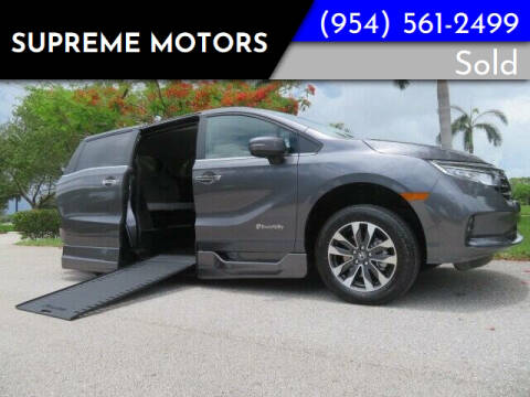 2024 Honda Odyssey for sale at Supreme Motors in Boca Raton FL