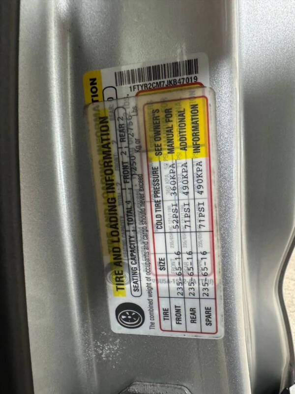 2018 Ford Transit 250