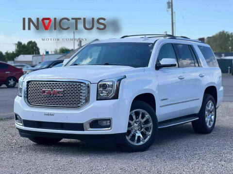 2017 GMC Yukon for sale at INVICTUS MOTOR COMPANY in West Valley City UT