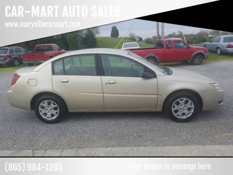 2004 Saturn Ion for sale at CAR-MART AUTO SALES in Maryville TN