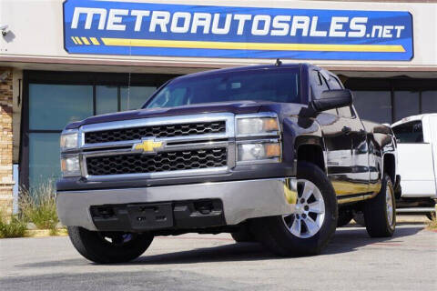 2014 Chevrolet Silverado 1500 for sale at METRO AUTO SALES in Arlington TX
