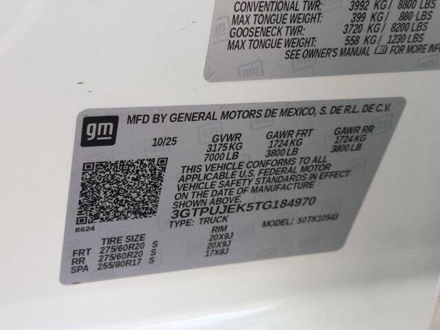 2026 GMC Sierra 1500 Elevation Standard