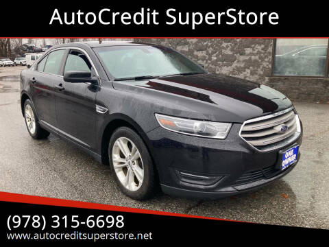 2019 Ford Taurus for sale at AutoCredit SuperStore in Lowell MA