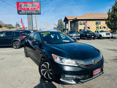 2017 Honda Accord for sale at Bargain Auto Sales LLC in Garden City ID