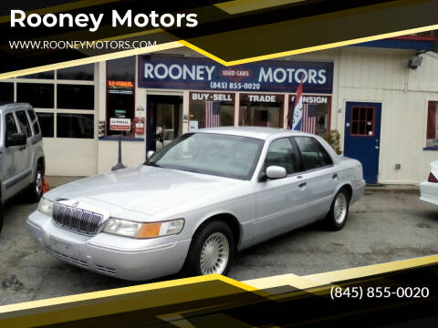 2000 Mercury Grand Marquis for sale at Rooney Motors in Pawling NY