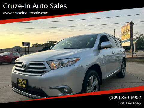 2011 Toyota Highlander for sale at Cruze-In Auto Sales in East Peoria IL