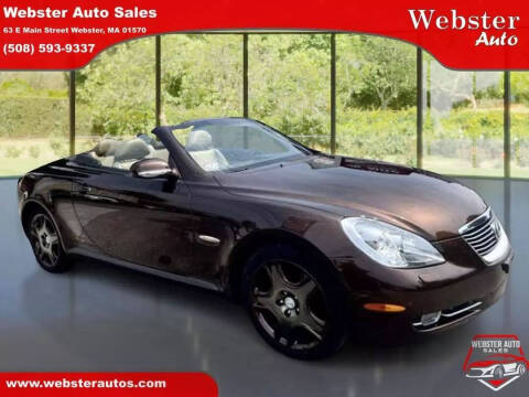2006 Lexus SC 430 for sale at Webster Auto Sales in Webster MA