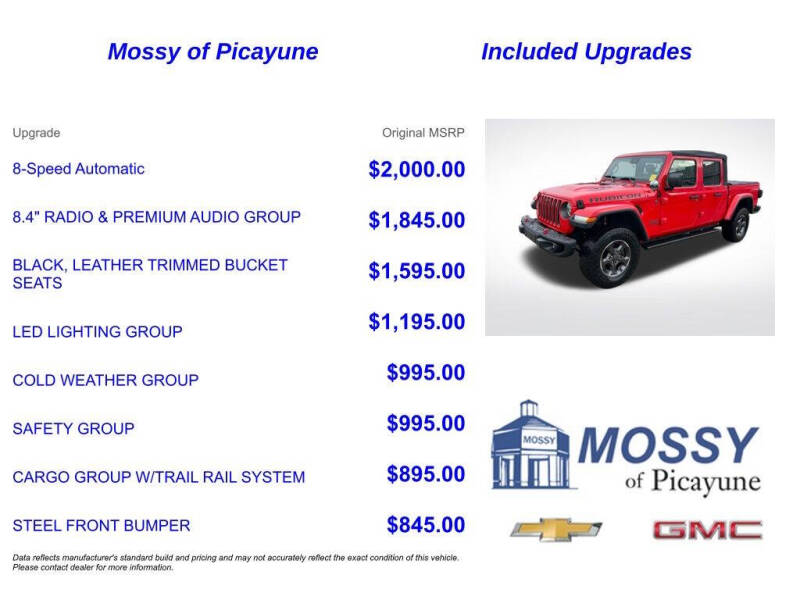 2020 Jeep Gladiator Rubicon