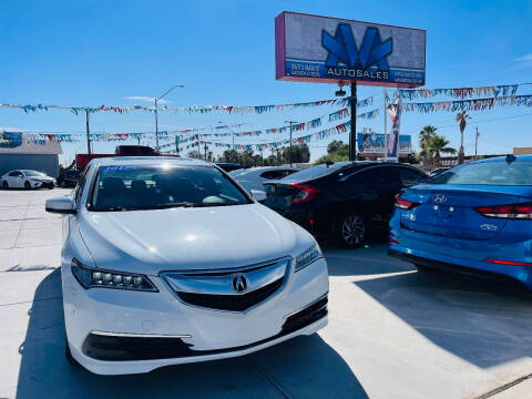 2017 Acura TLX for sale at A AND A AUTO SALES in Gadsden AZ