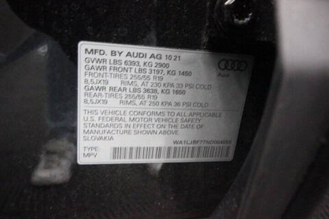 2022 Audi Q7 quattro Premium Plus 45 TFSI