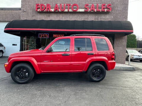 2003 Jeep Liberty for sale at F.D.R. Auto Sales in Springfield MA