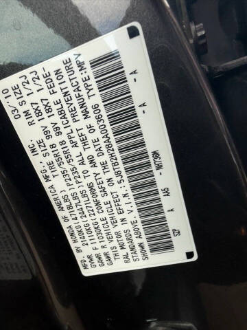 2010 Acura RDX