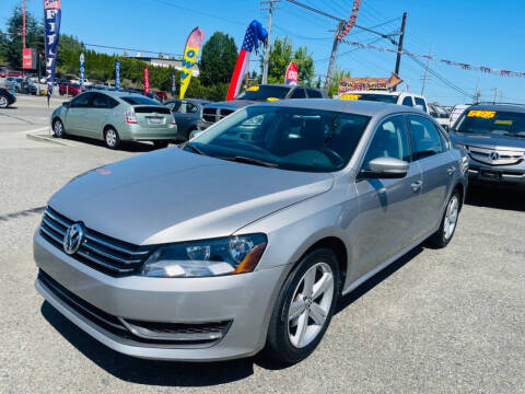 2013 Volkswagen Passat for sale at New Creation Auto Sales in Everett WA