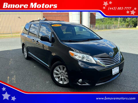 2015 Toyota Sienna for sale at Bmore Motors in Baltimore MD