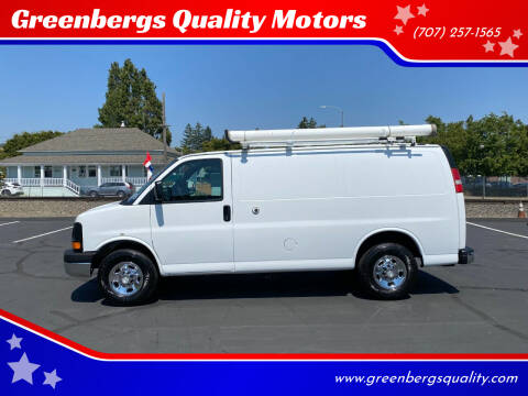 2015 Chevrolet Express for sale at Greenbergs Quality Motors in Napa CA