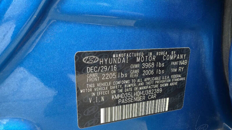 2017 Hyundai Elantra GT