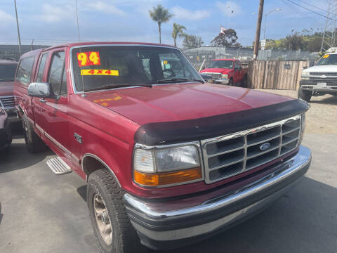 1994 Ford F-150 for sale at Bloom Auto Sales in Escondido CA