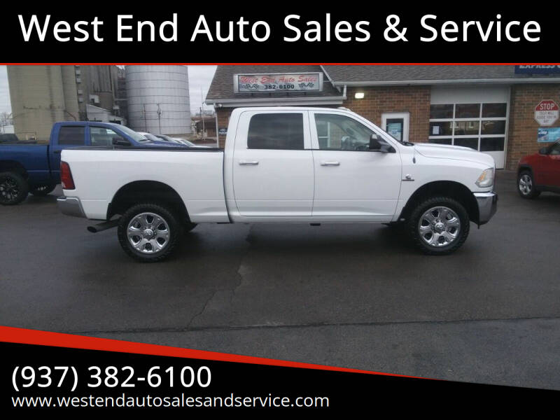 2013 RAM 2500 for sale at West End Auto Sales & Service in Wilmington OH