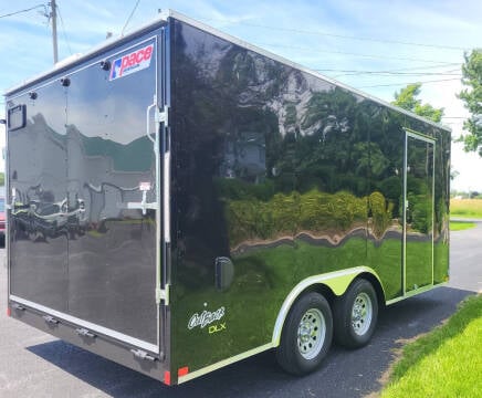 2025 Pace American 8.5x16 Outback DLX  for sale at Forkey Auto & Trailer Sales in La Fargeville NY