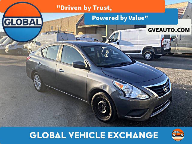 2017 Nissan Versa for sale at GLOBAL VEHICLE EXCHANGE LLC in Somerton, AZ