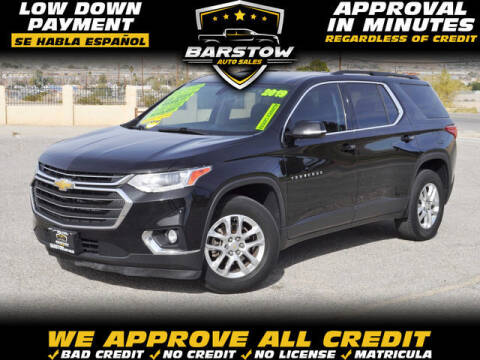 2019 Chevrolet Traverse for sale at BARSTOW AUTO SALES in Barstow CA