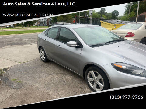 2016 Dodge Dart for sale at Auto Sales & Services 4 less, LLC. in Detroit MI