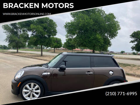 2011 MINI Cooper for sale at BRACKEN MOTORS in San Antonio TX