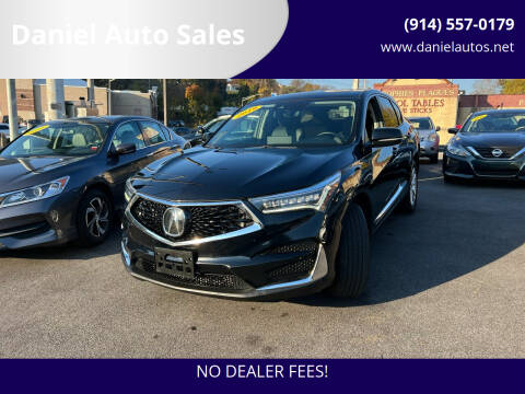 2019 Acura RDX for sale at Daniel Auto Sales in Yonkers NY