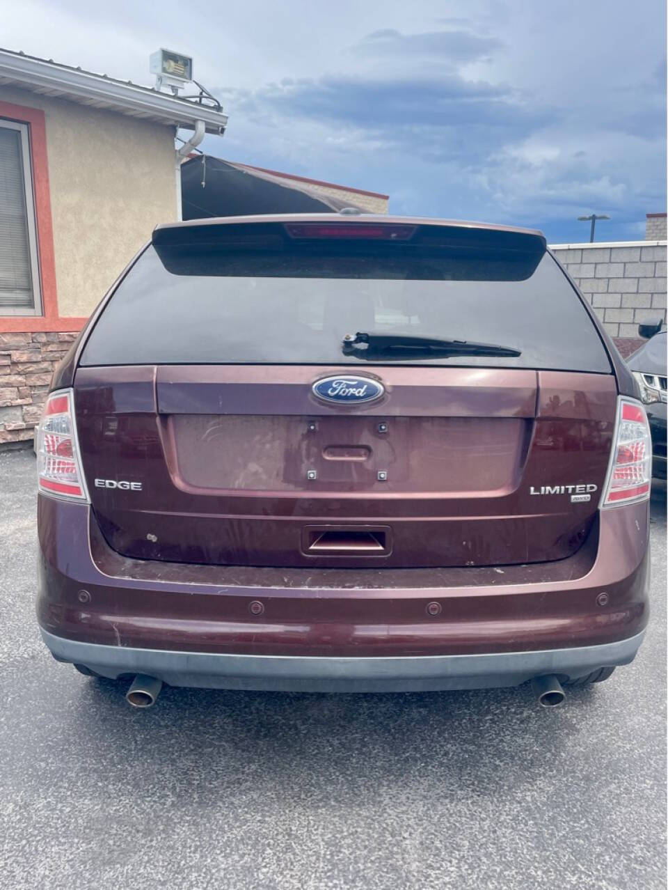 Dk. Red 2009 Ford Edge Limited AWD Limited 4dr Crossover 5