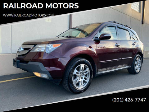 2008 Acura MDX for sale at RAILROAD MOTORS in Hasbrouck Heights NJ