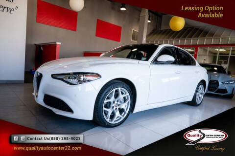 2021 Alfa Romeo Giulia for sale at Quality Auto Center in Springfield NJ