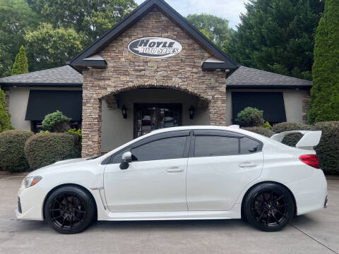 2016 Subaru WRX for sale at Hoyle Auto Sales in Taylorsville NC