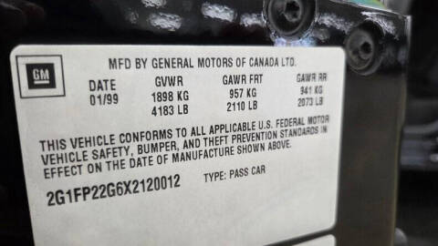 1999 Chevrolet Camaro