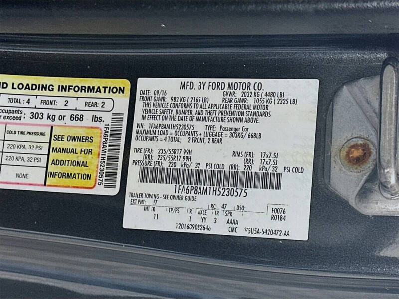 2017 Ford Mustang V6