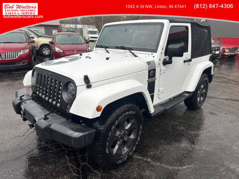 2017 Jeep Wrangler for sale at Bob Walters Linton Motors in Linton IN