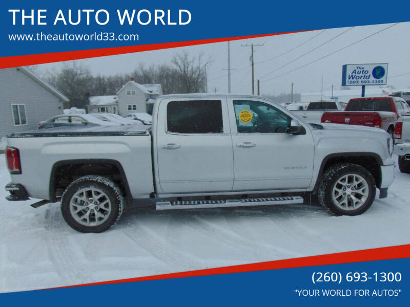 2017 GMC Sierra 1500 for sale at THE AUTO WORLD in Churubusco IN