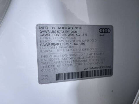 2015 Audi Q5 3.0 quattro TDI Prestige