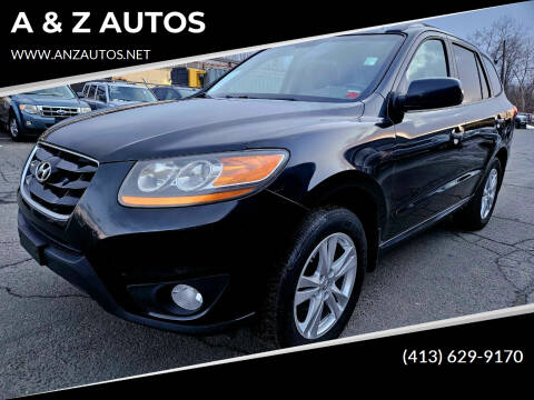 2011 Hyundai Santa Fe for sale at A & Z AUTOS in Westfield MA