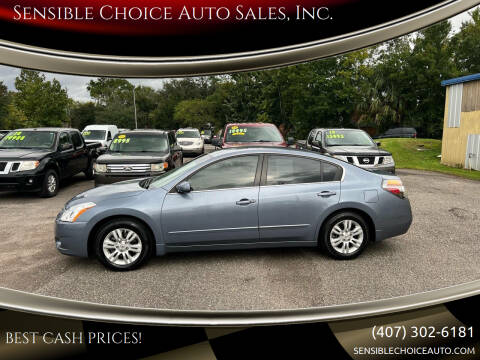 2012 Nissan Altima for sale at Sensible Choice Auto Sales, Inc. in Longwood FL