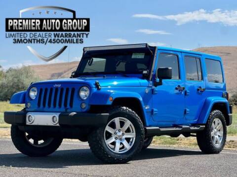 2015 Jeep Wrangler Unlimited for sale at Premier Auto Group Moses Lake in Moses Lake WA