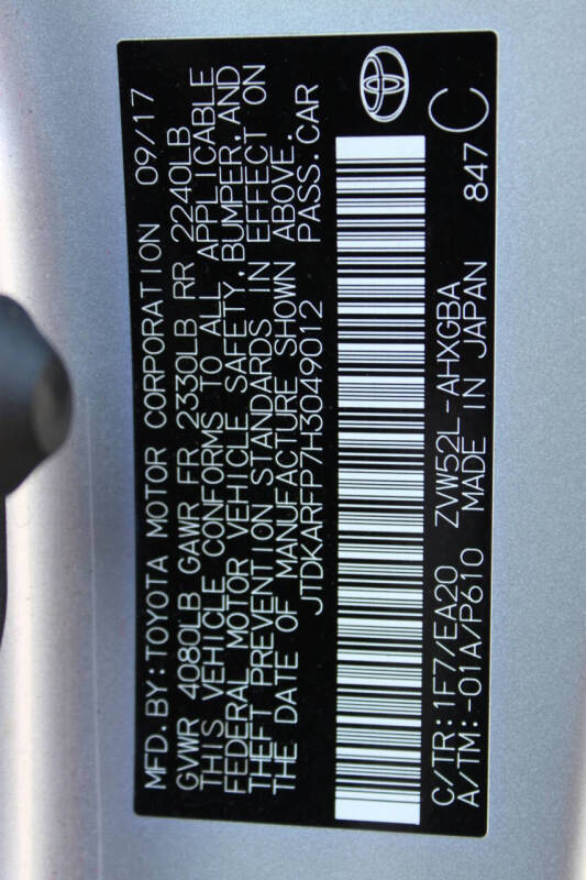 2017 Toyota Prius Prime