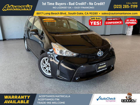 2016 Toyota Prius v