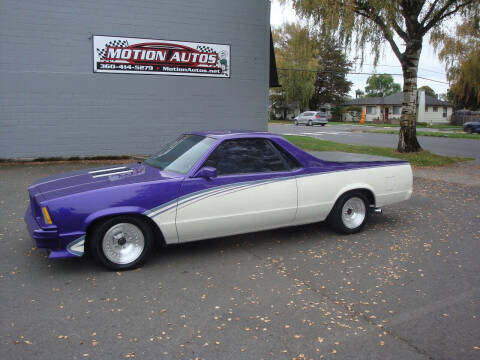 1978 Chevrolet El Camino for sale at Motion Autos in Longview WA