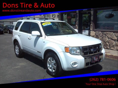 2008 Ford Escape for sale at Dons Tire & Auto in Butler WI