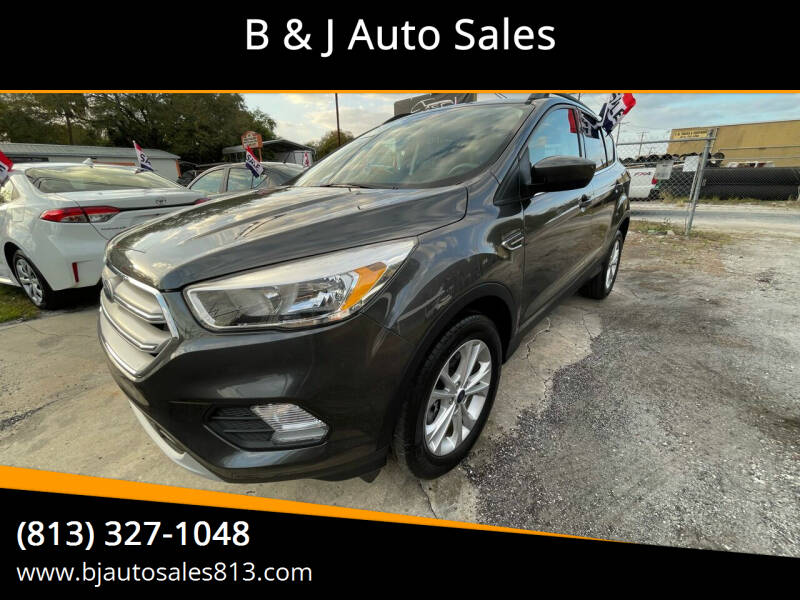 2018 Ford Escape for sale at B & J Auto Sales in Tampa FL