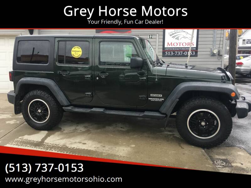 2011 Jeep Wrangler Unlimited for sale at Grey Horse Motors in Hamilton OH